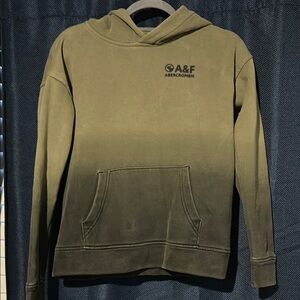 Abercrombie Kids Olive Green Hoodie size 11/12